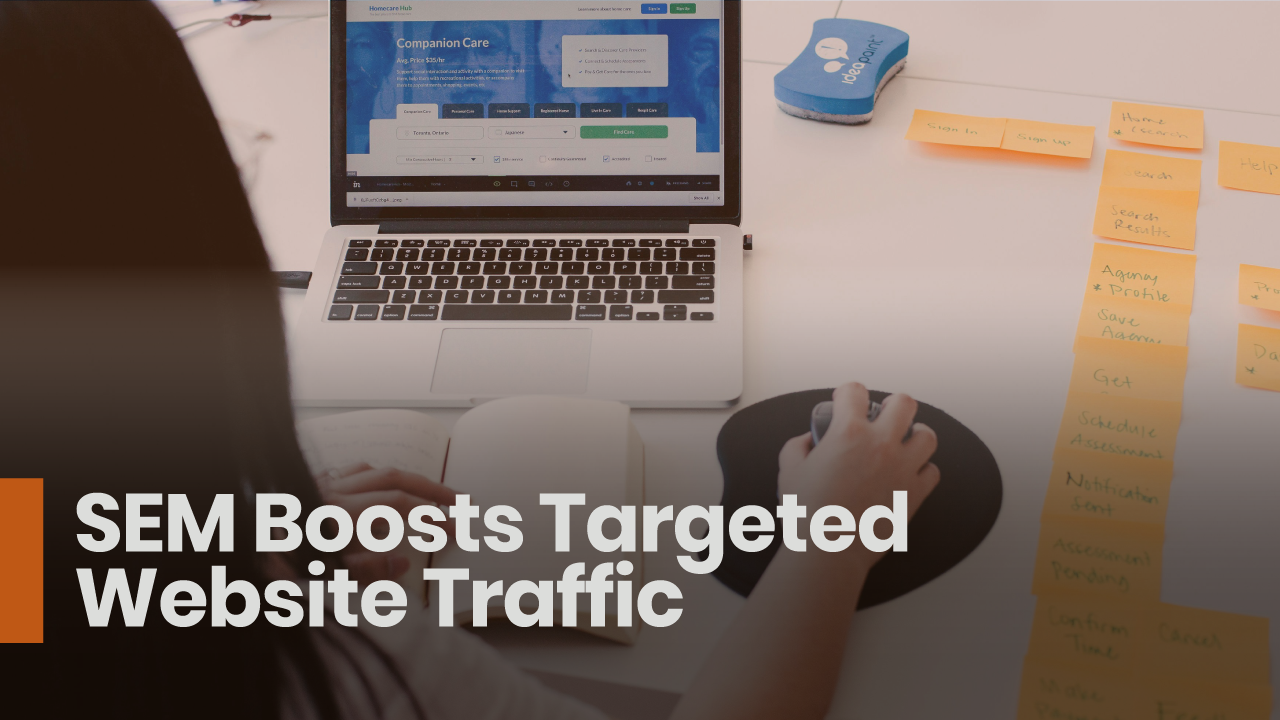 Volnite Employee is researchng, working and apllying strategies to booast website traffic through SEM